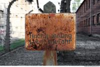 Auschwitz concentration camp sign 0001